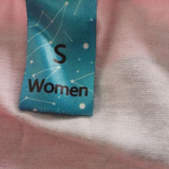 Guinea pig print long sleeve pink top loungewear pj top shirt Sz S NWOT - Picture 6 of 6